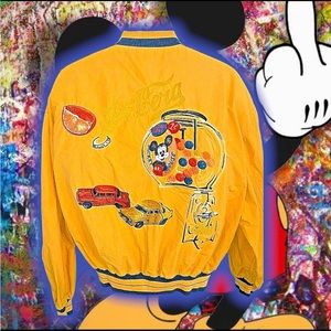 💎ViNTage💎 iCeBeRG 🧊 MiCKeY MouSe 🐭 GuMBaLL JaCKEt 🧥